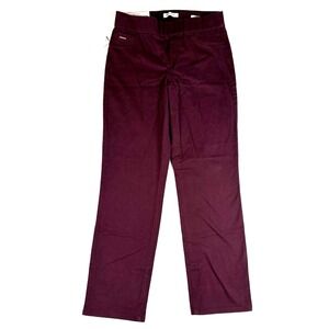 Nine West Women's Heidi Pull On Elastic Waist Stretch Twill Straight Leg Pant 6